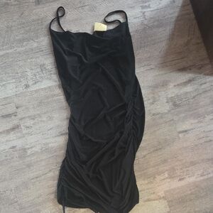 Forever 21 Black Backless Dress